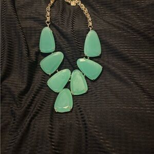 Kendra Scott Mint Green Necklace EUC